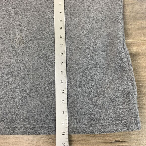 Mens USA Olympics JCPenney Fleece Jacket Size XL Mens Gray 1/2 Zip Pockets - Picture 6 of 11